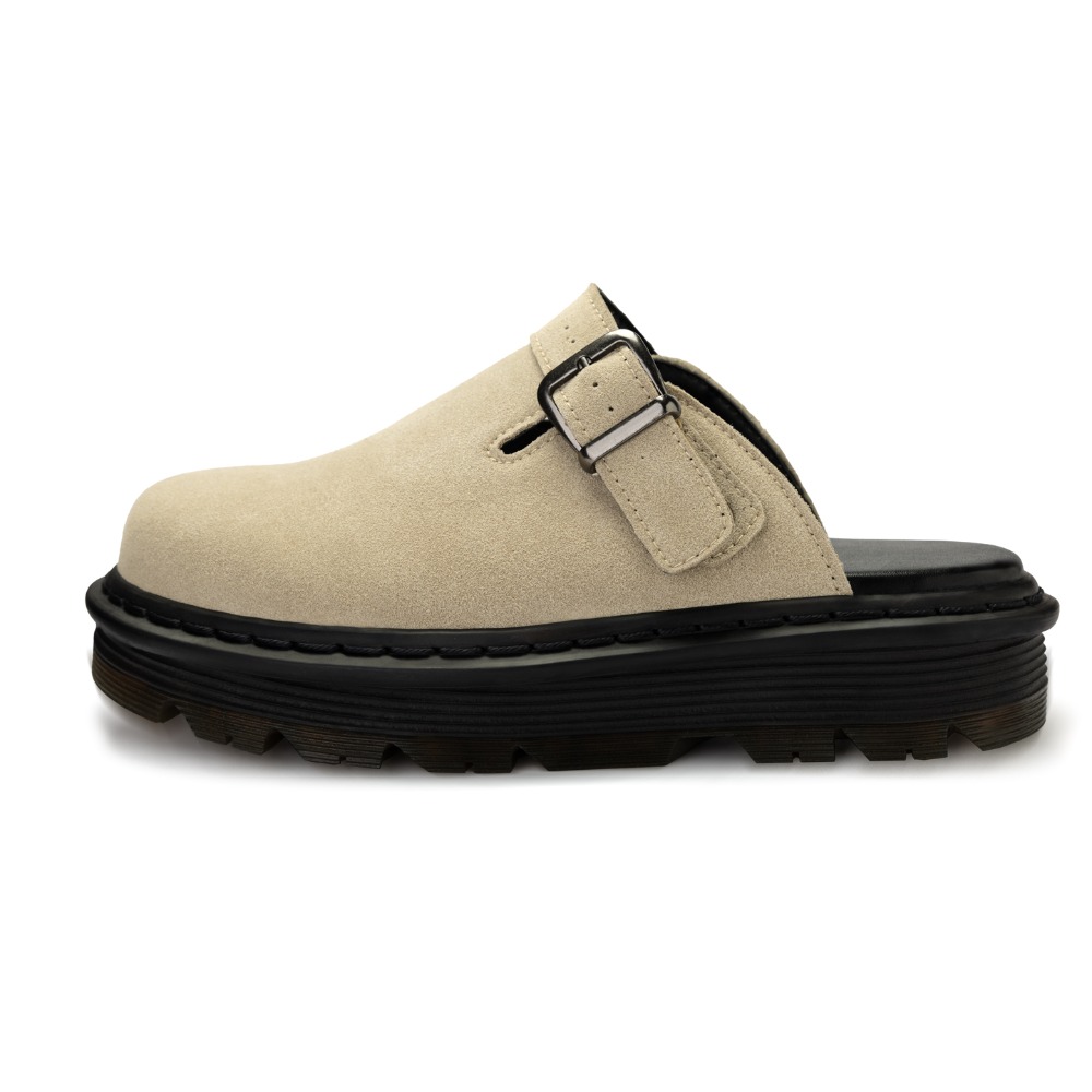 Leather Work Flats - Outdoor Sandals Women Men Genuine Cow