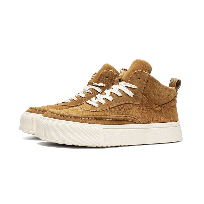 England style mens casual cow  - Leather Work Flats 评论和价格