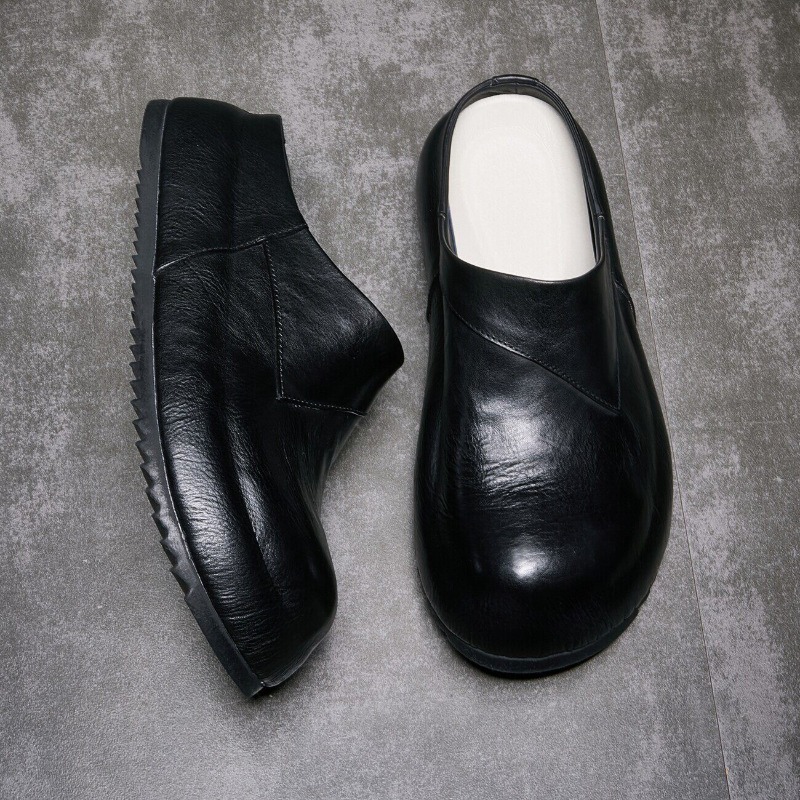 Designer Luxury Genuine Leathe - Leather Work Flats 评论和价格