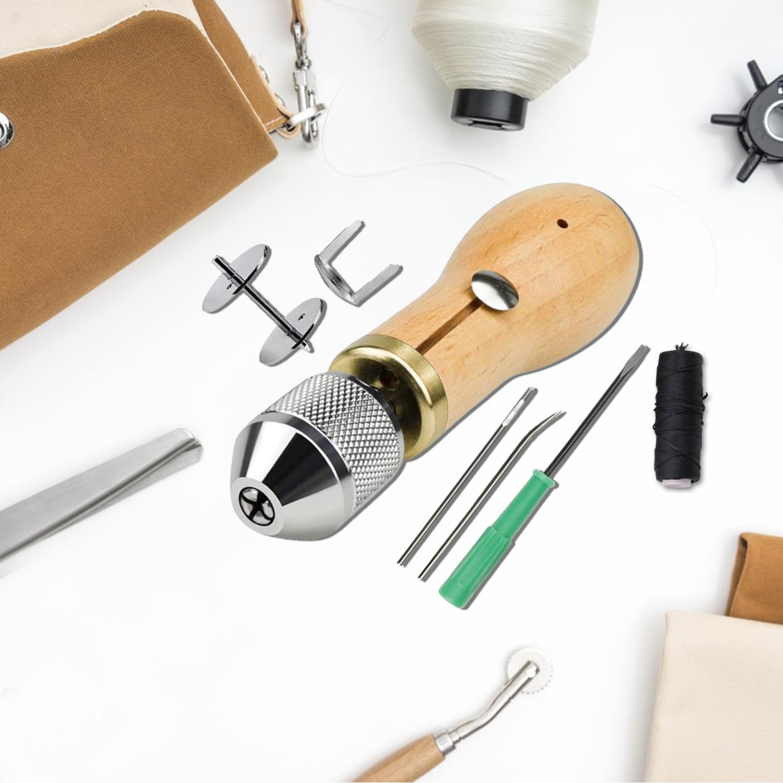Leather Working Tool Kit Uphol - Leatherwork Beginner Tools 评论和价格