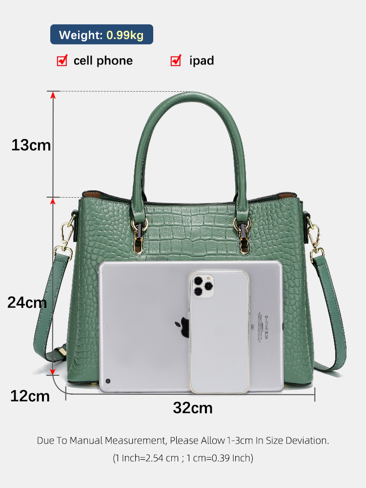 Zency Women's Genuine Leather  - Leather Work Handbags For Women 评论和价格