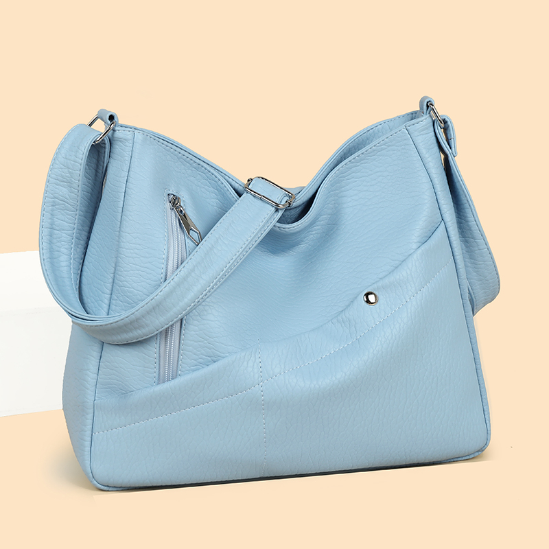 Women's PU Leather Crossbody B - Leather Work Handbags For Women 评论和价格