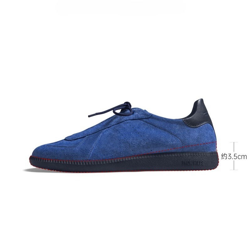Luxury Cowhide Sneakers Blue C - Leatherwork Training 评论和价格