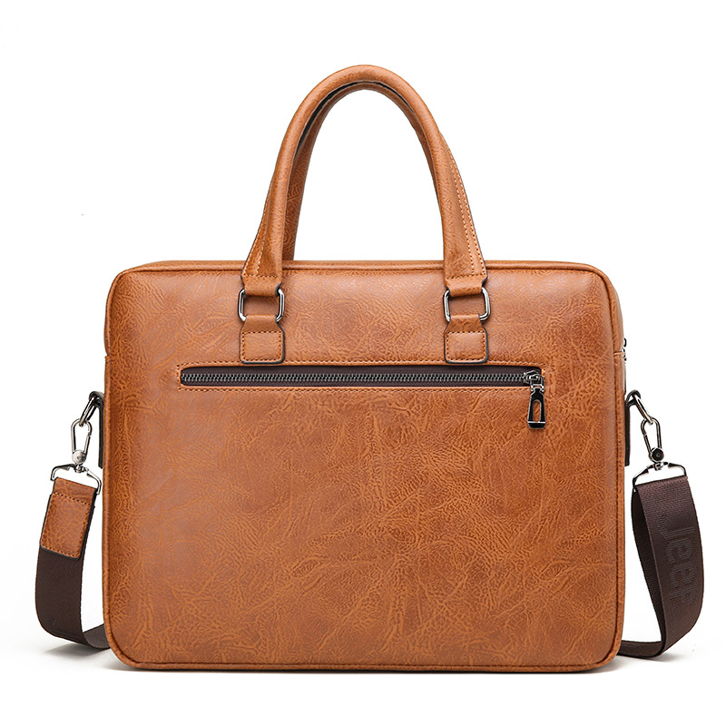 Luxury Brand Man Business Brie - Leatherwork Bag 评论和价格