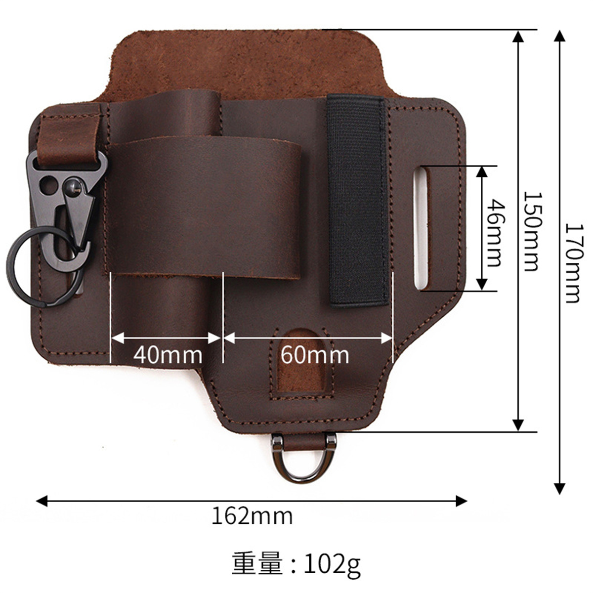 EDC Tactical Tool Holster Wild - Leatherwork Bag 评论和价格