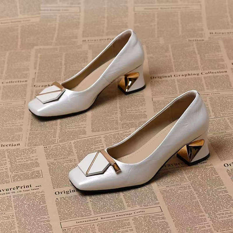 High heels 2026 work leather s - Leatherwork In French 评论和价格