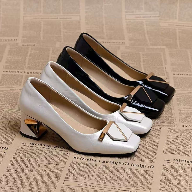 High heels 2026 work leather s - Leatherwork In French 评论和价格