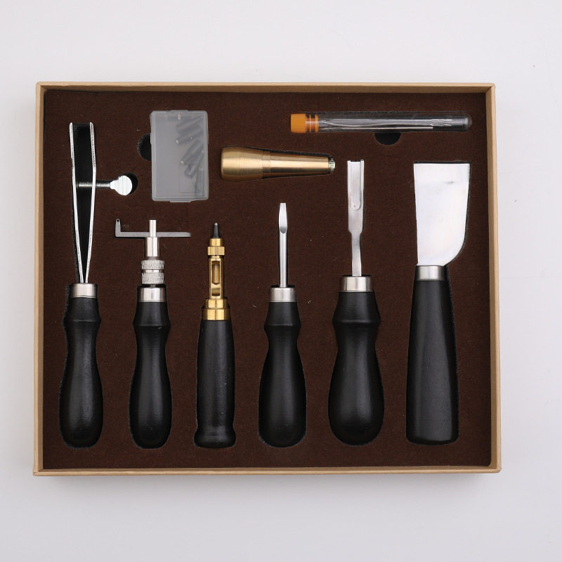 Complete Leather Hand Sewing K - Leatherwork Beginner Tools 评论和价格