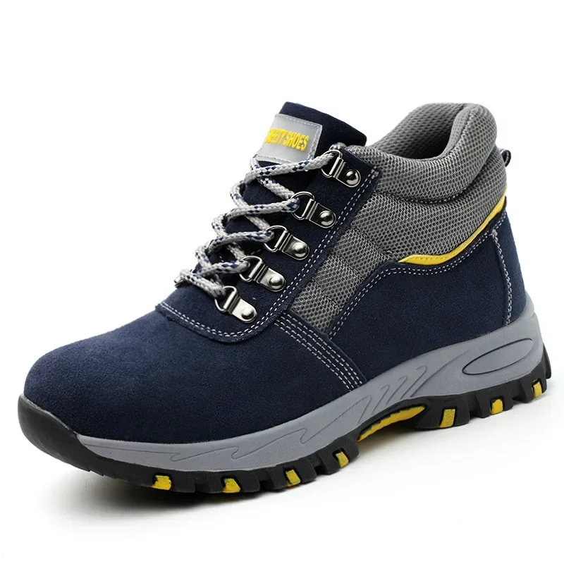 High Quality Men Safety Boots  - Leather Work Flats 评论和价格