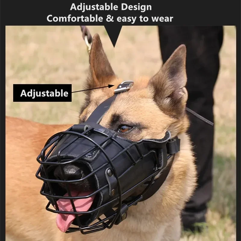 Mouth Cage German Shepherd Dog - Leatherwork Training 评论和价格