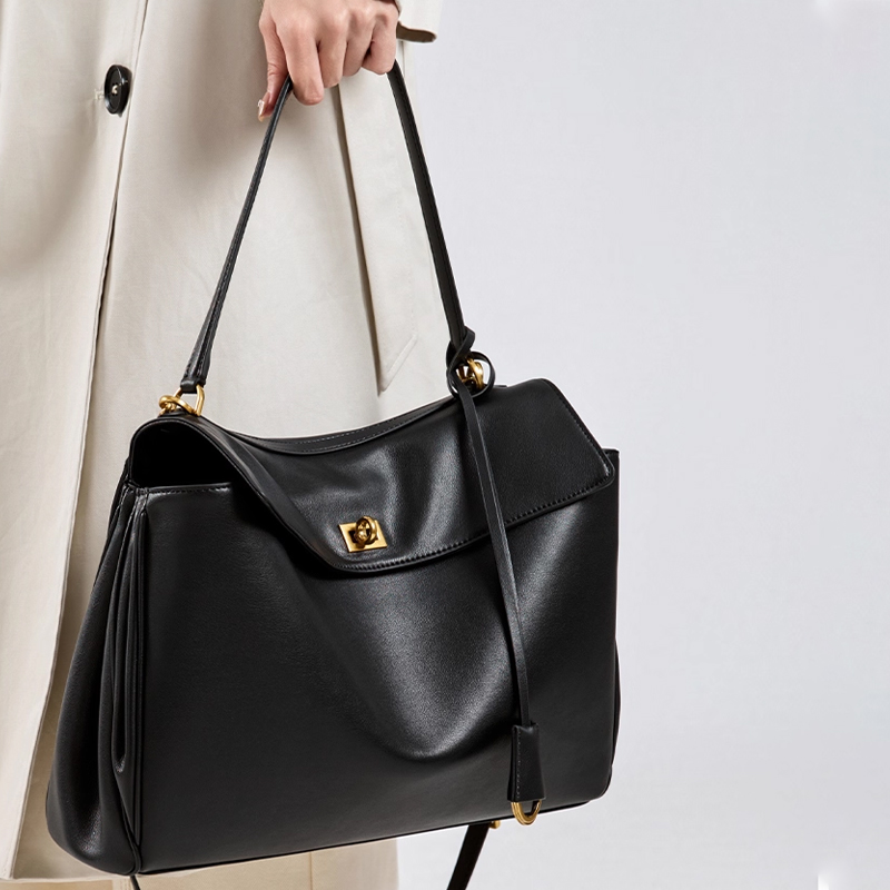 Women's Cow Leather Underarm S - Leather Work Handbags For Women 评论和价格