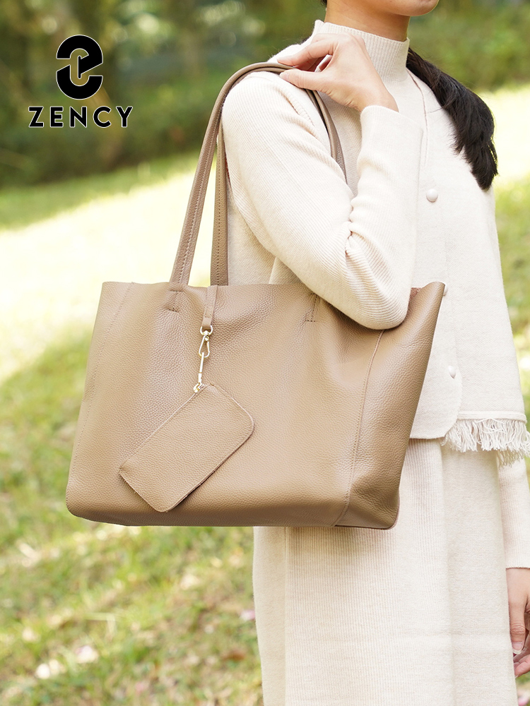 Zency Genuine Leather Large To - Leather Work Handbags For Women 评论和价格