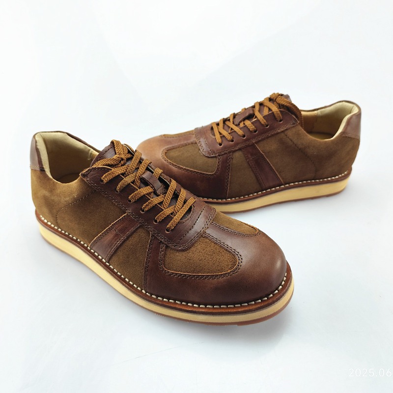 Handmade Vintage Men Work Shoe - Leatherwork Training 评论和价格