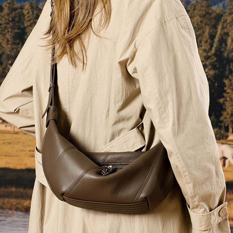 Luxury Genuine Leather Crossbo - Leather Work Handbags For Women 评论和价格