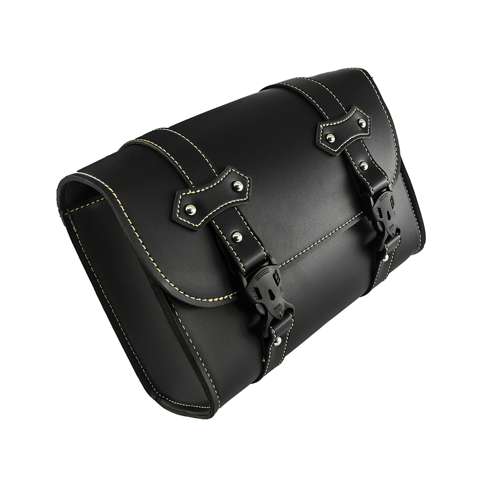 Motorcycle Front Fork Saddleba - Leatherwork Bag 评论和价格