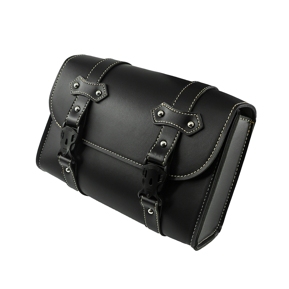 Motorcycle Front Fork Saddleba - Leatherwork Bag 评论和价格