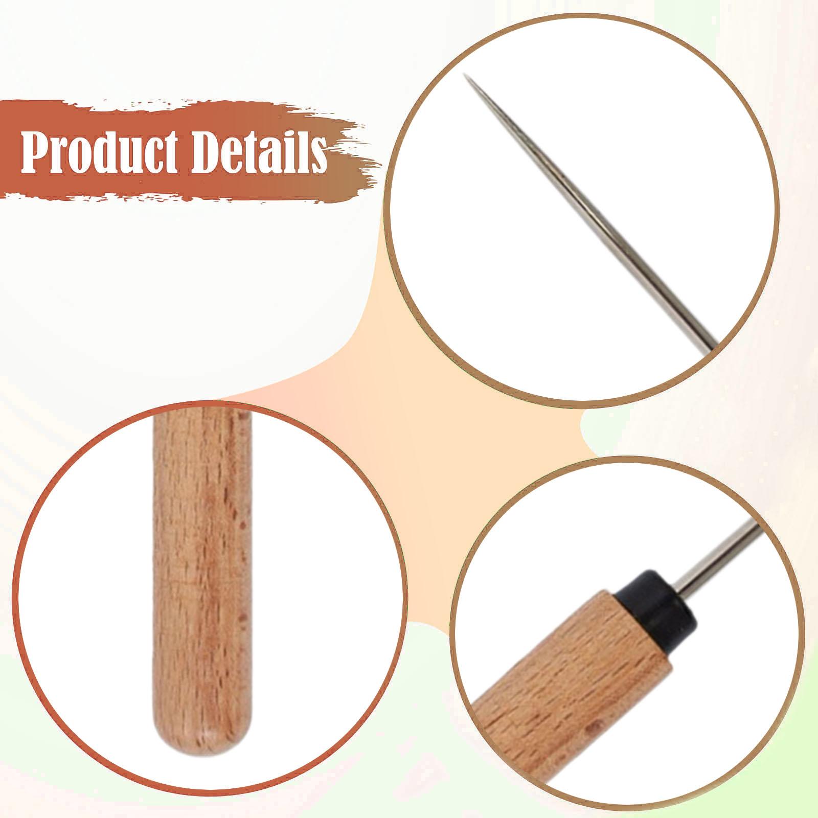 Professional Sewing Awl Leathe - Leatherwork Beginner Tools 评论和价格