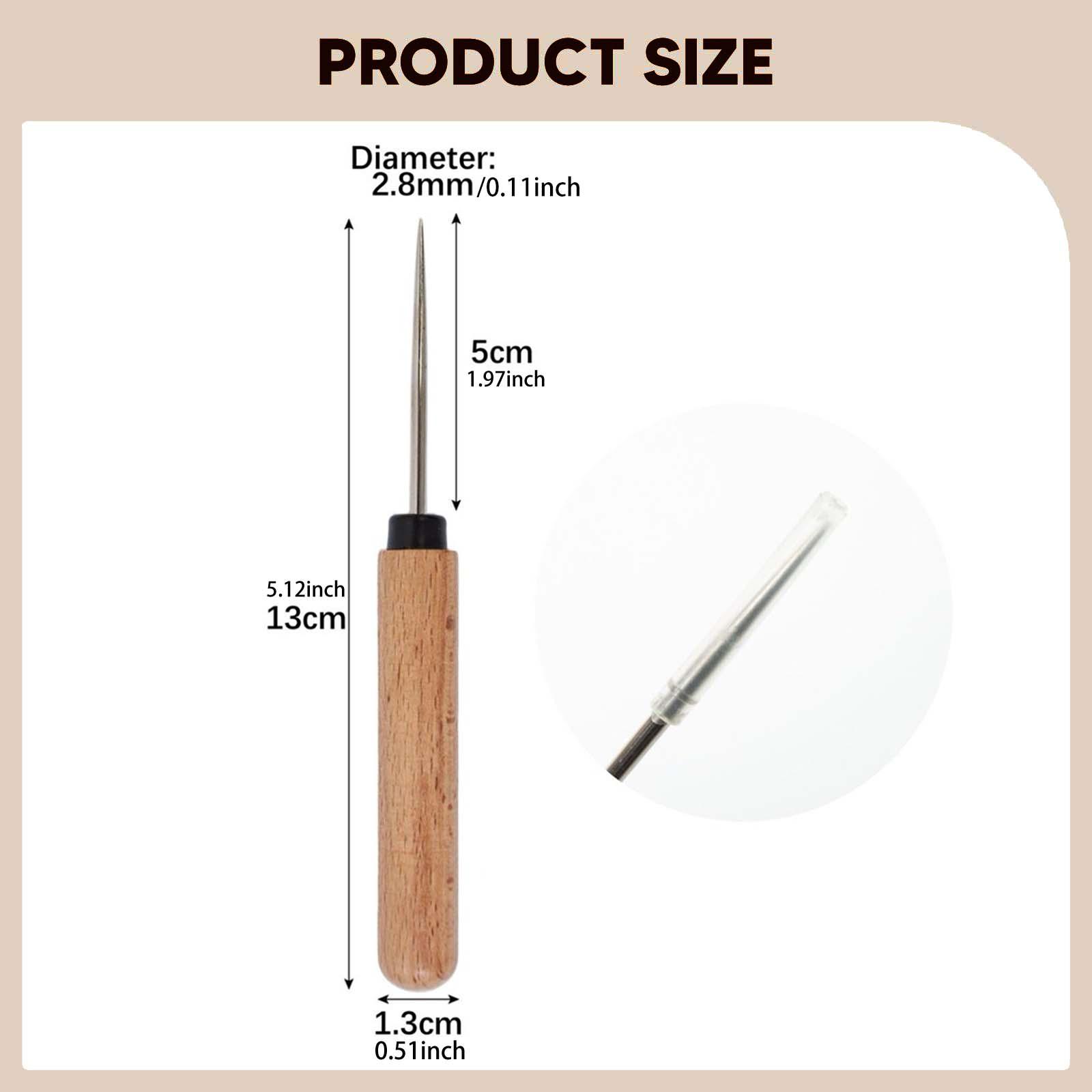 Professional Sewing Awl Leathe - Leatherwork Beginner Tools 评论和价格