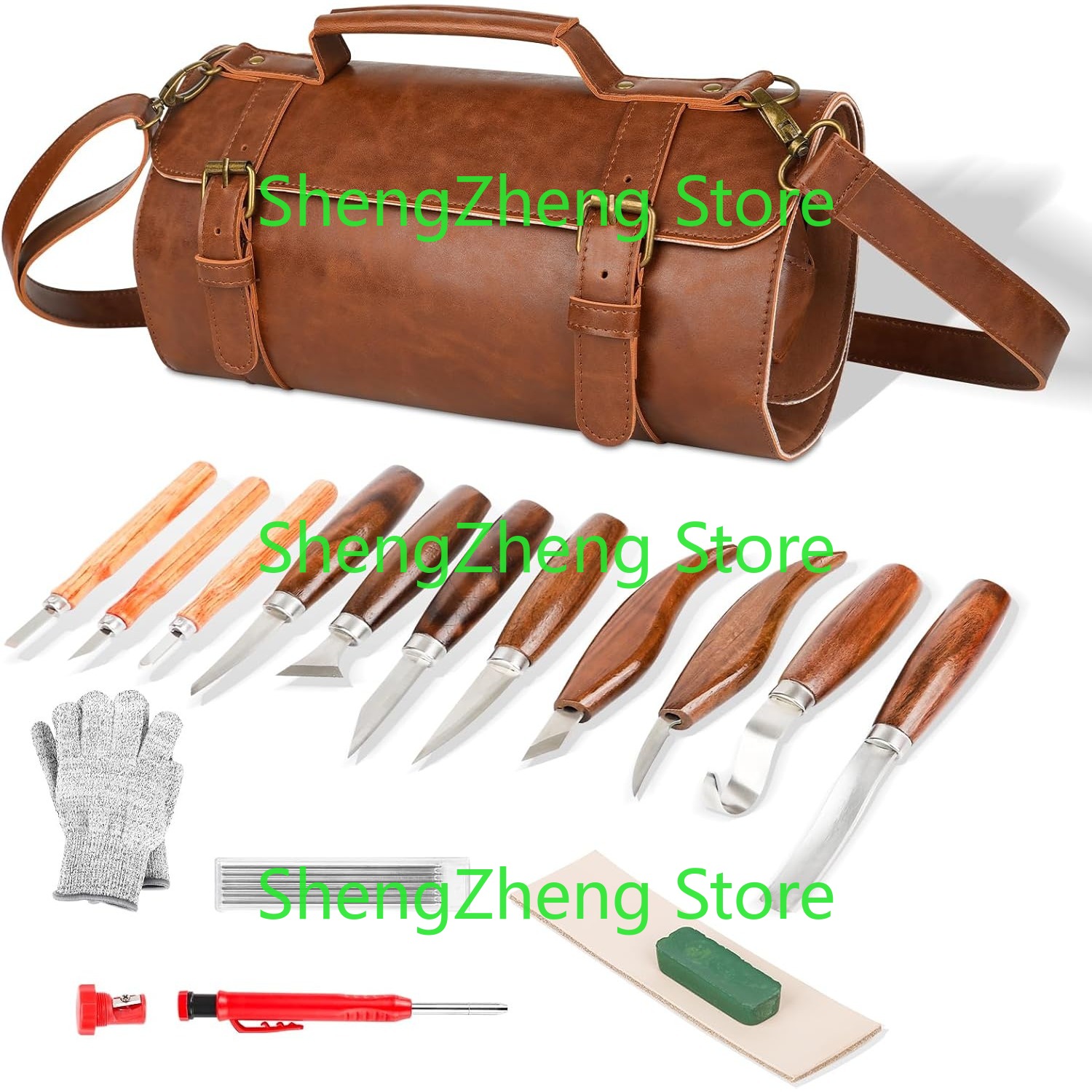 Wood Carving Tools Sets Kit  W - Leatherwork Beginner Tools 评论和价格