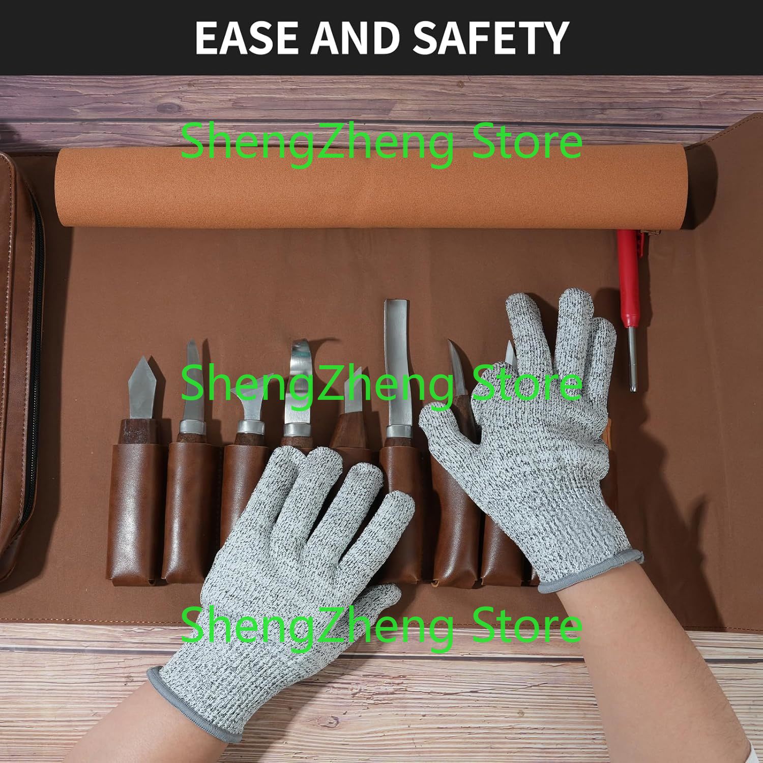 Wood Carving Tools Sets Kit  W - Leatherwork Beginner Tools 评论和价格