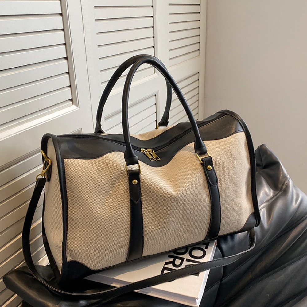 2026 Vintage Canvas & PU Leath - Leather Work Duffle Bag 评论和价格