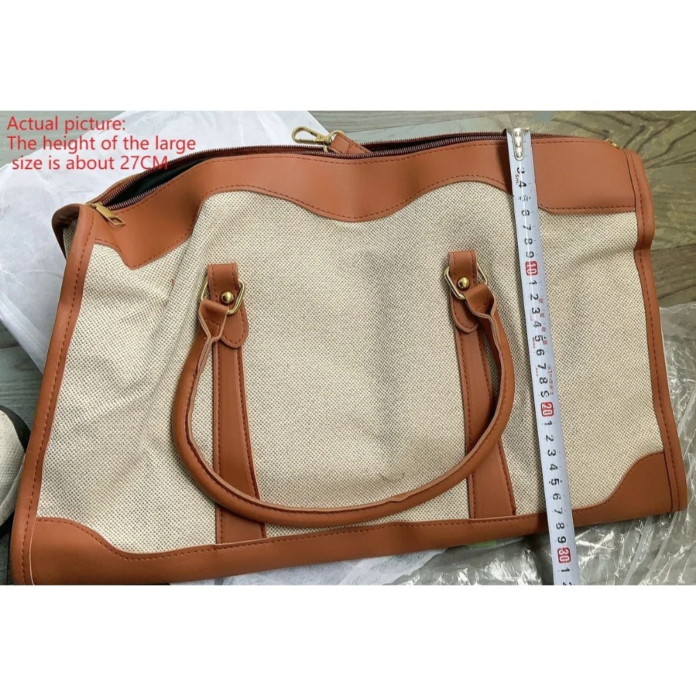 2026 Vintage Canvas & PU Leath - Leather Work Duffle Bag 评论和价格