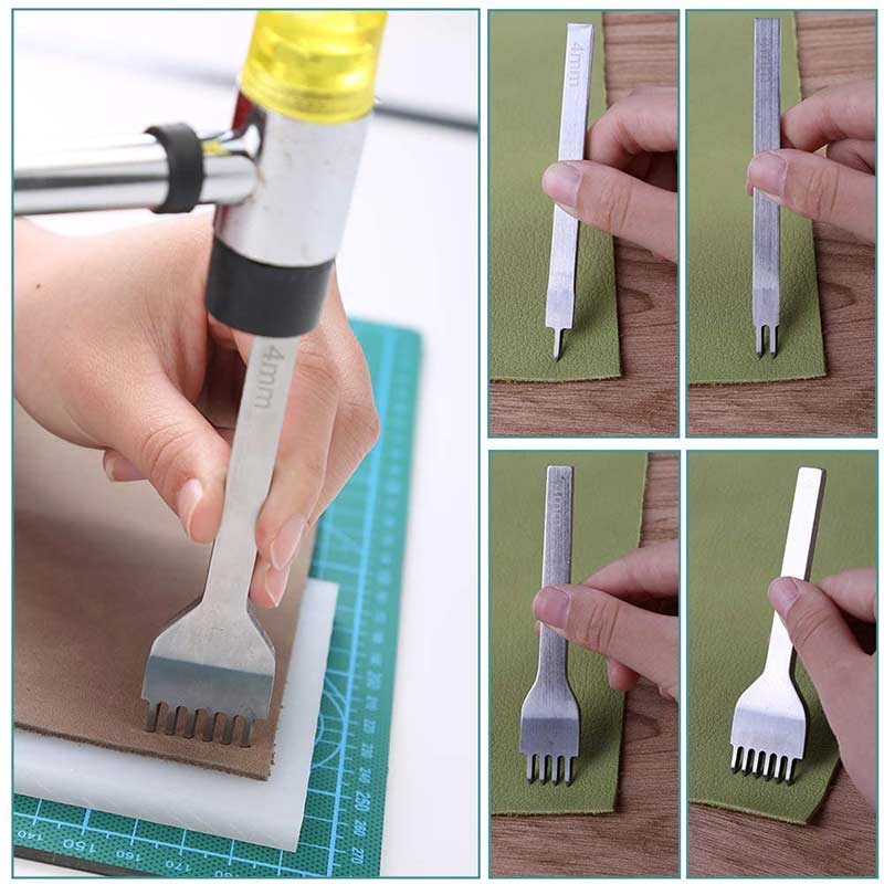 25Pcs Leather Working Tools Fo - Leatherwork Beginner Tools 评论和价格