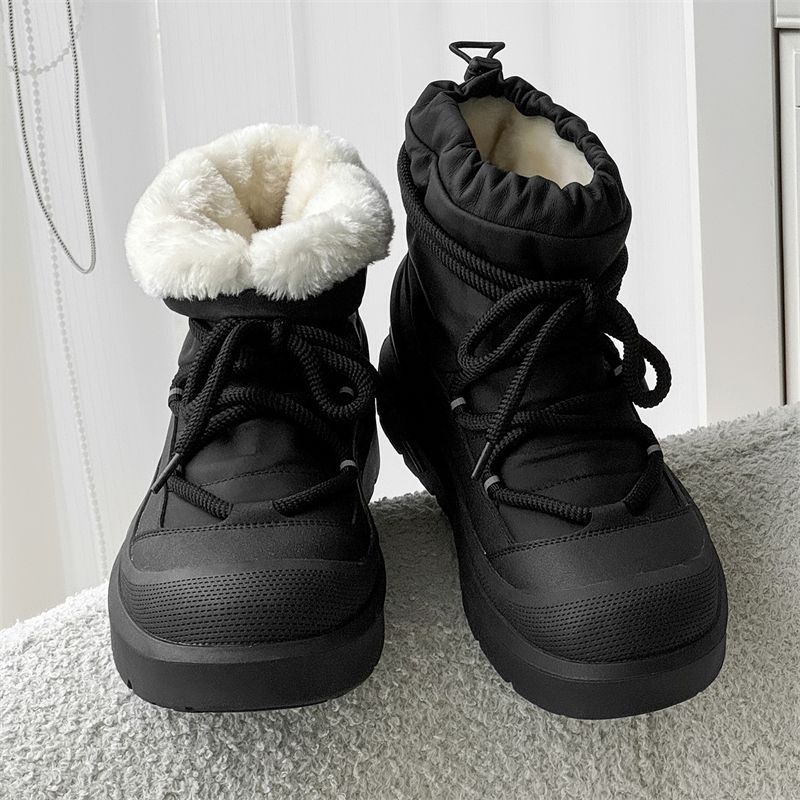 Designer New Men's Snow Boots  - Leather Work Flats 评论和价格