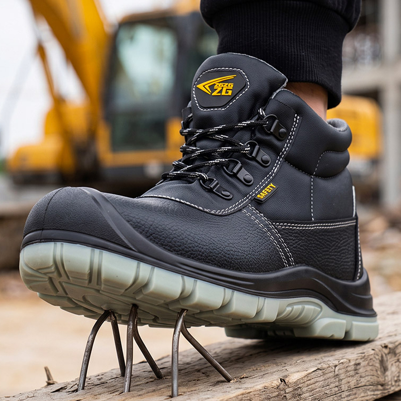 S3 Standard Work Safety Shoes  - Leather Work Flats 评论和价格