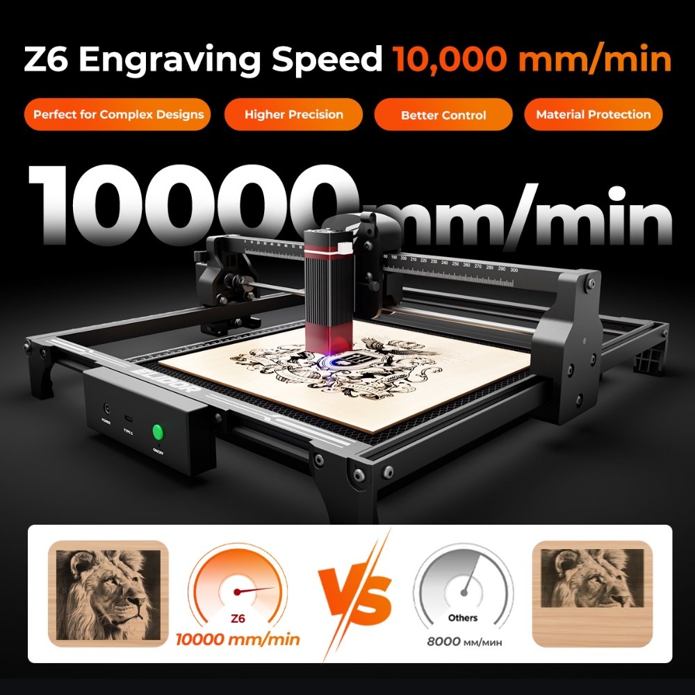 ELIDOR Z6 12W 6W Laser Engrave - Leatherwork Beginner Tools 评论和价格