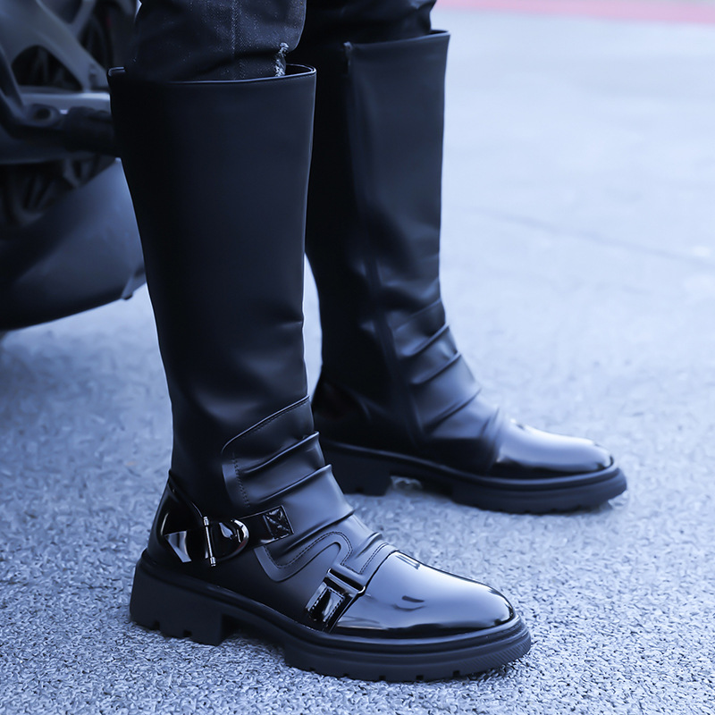 2026 New Men‘s Motorcycle Boot - Leather Work Flats 评论和价格